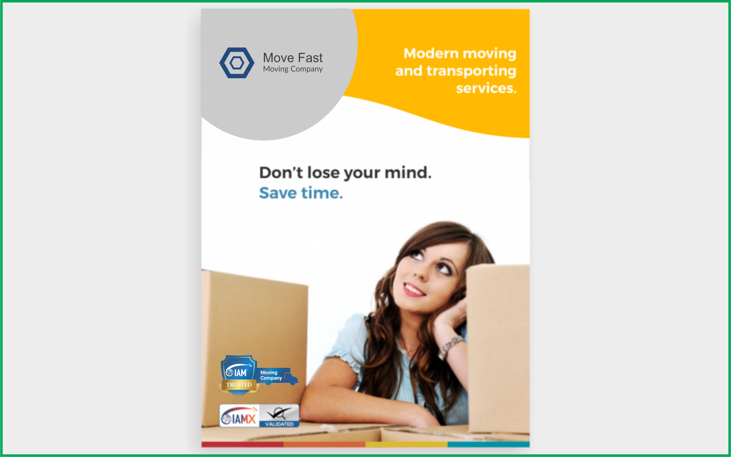 Example of ITMC badge in an advertisement