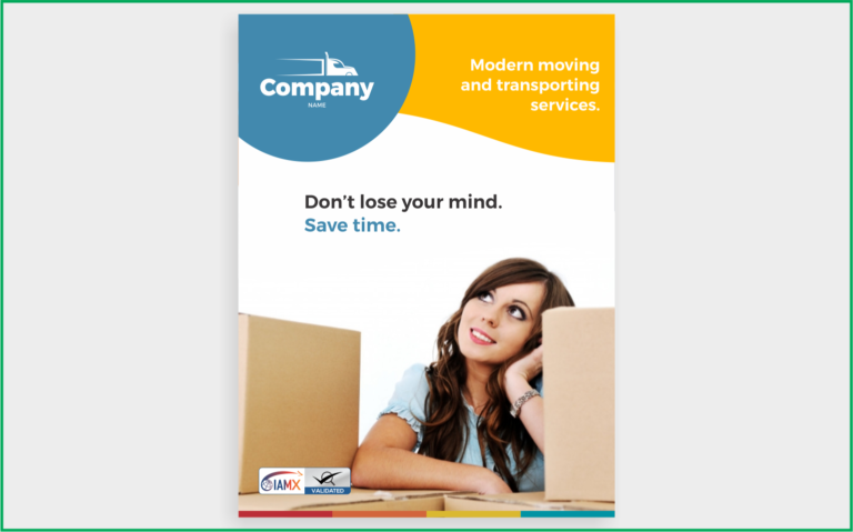 Example of IAMX Validated logo in an advertisement
