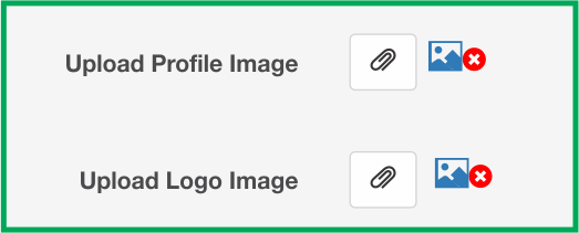 IAMX image upload section at the bottom left of the Edit page