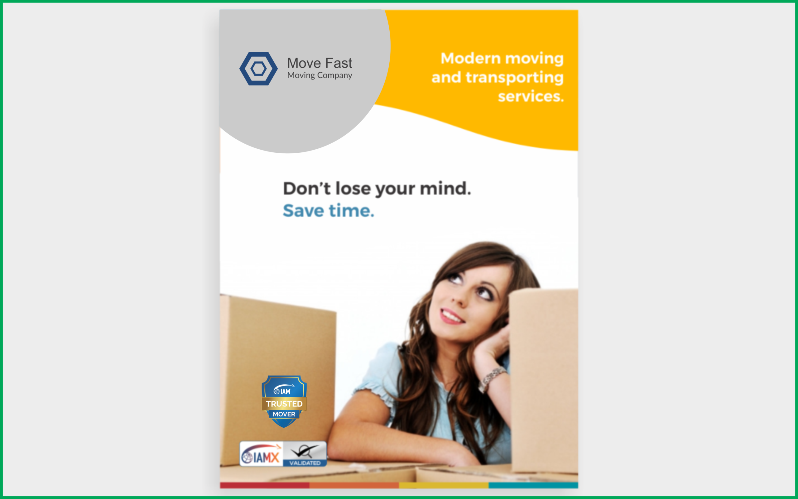 Example of ITMC badge in an advertisement